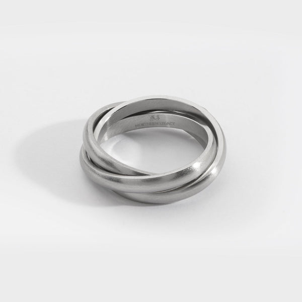 HELIX BAND RING (SØLV)
