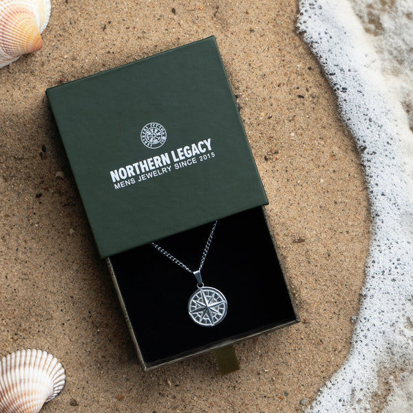 COMPASS PENDANT 2.0 (SØLV)