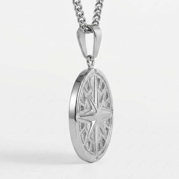 COMPASS PENDANT 2.0 (SØLV)