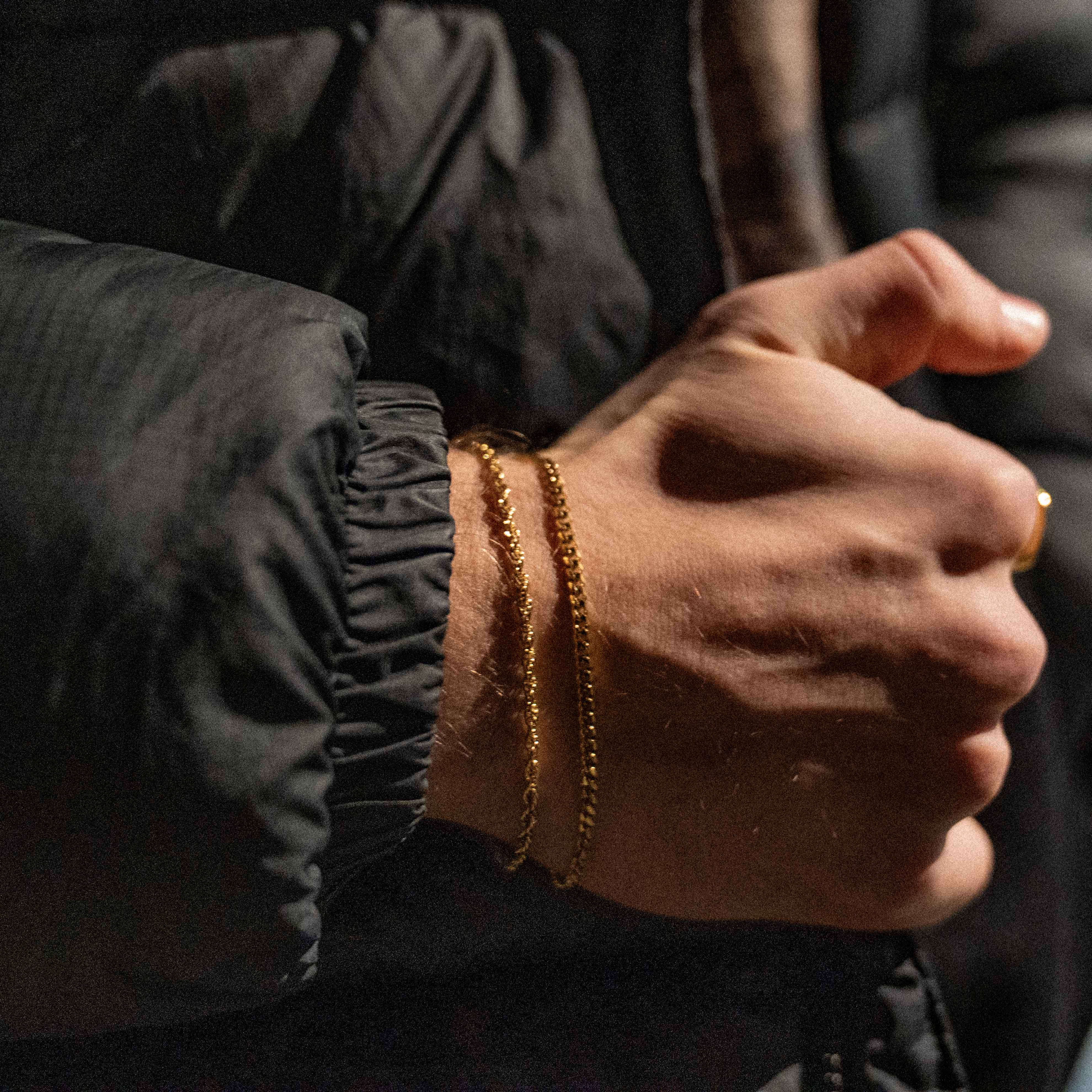 Minimal Sequence armbånd - Guldtonet