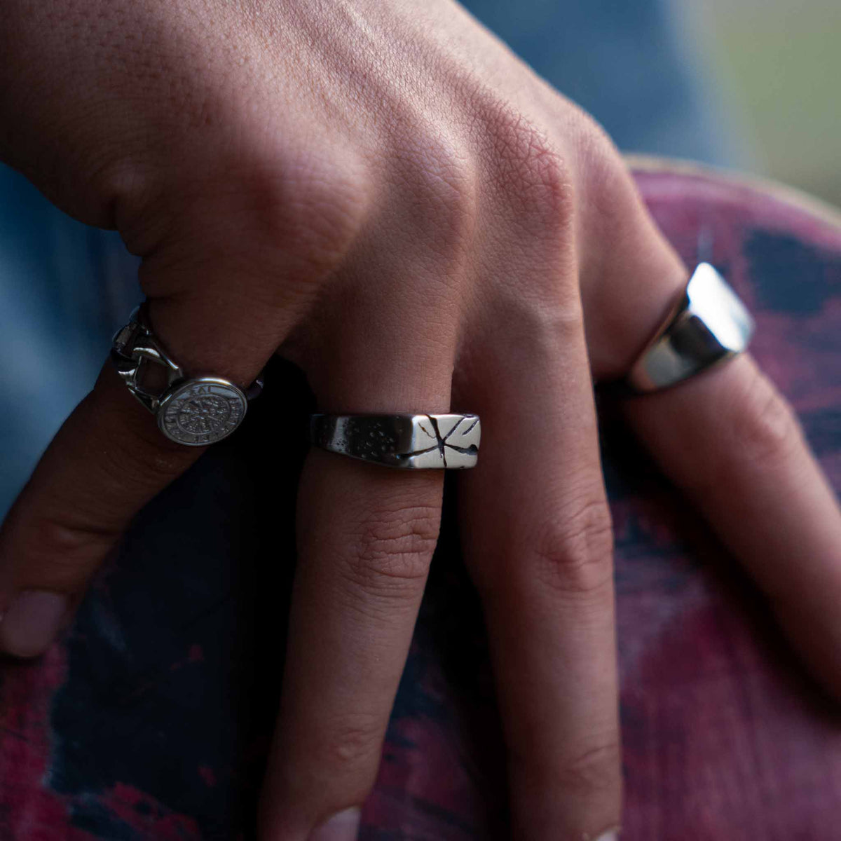 IMPACT SIGNET RING (SØLV)