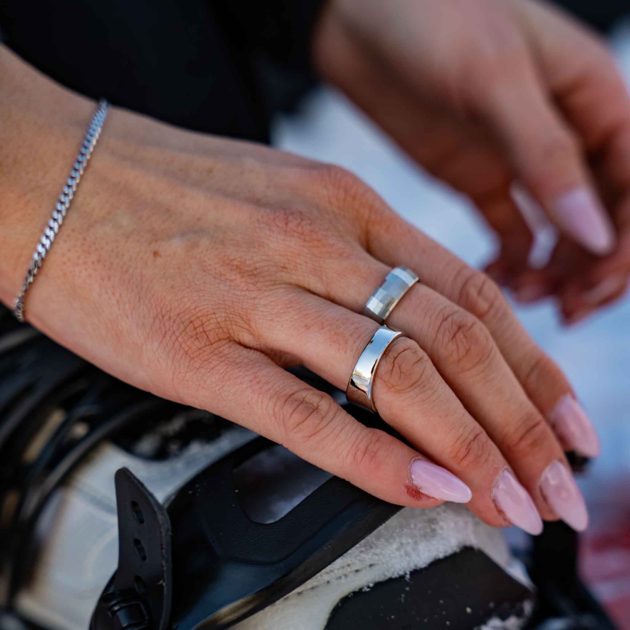 Minimal Sequence armbånd, Sølvtonet