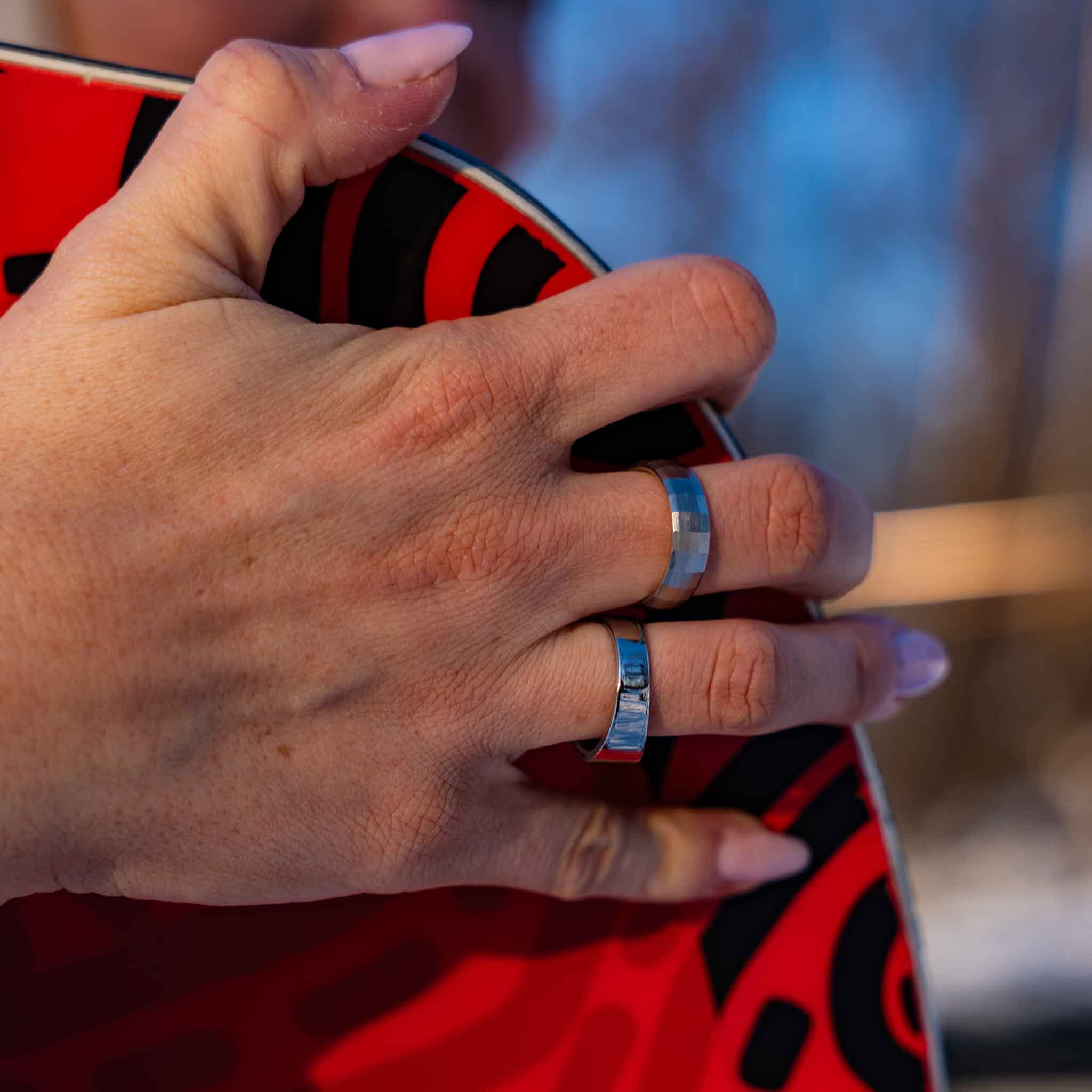 Siempre Cushion band, Sølvtonet ring