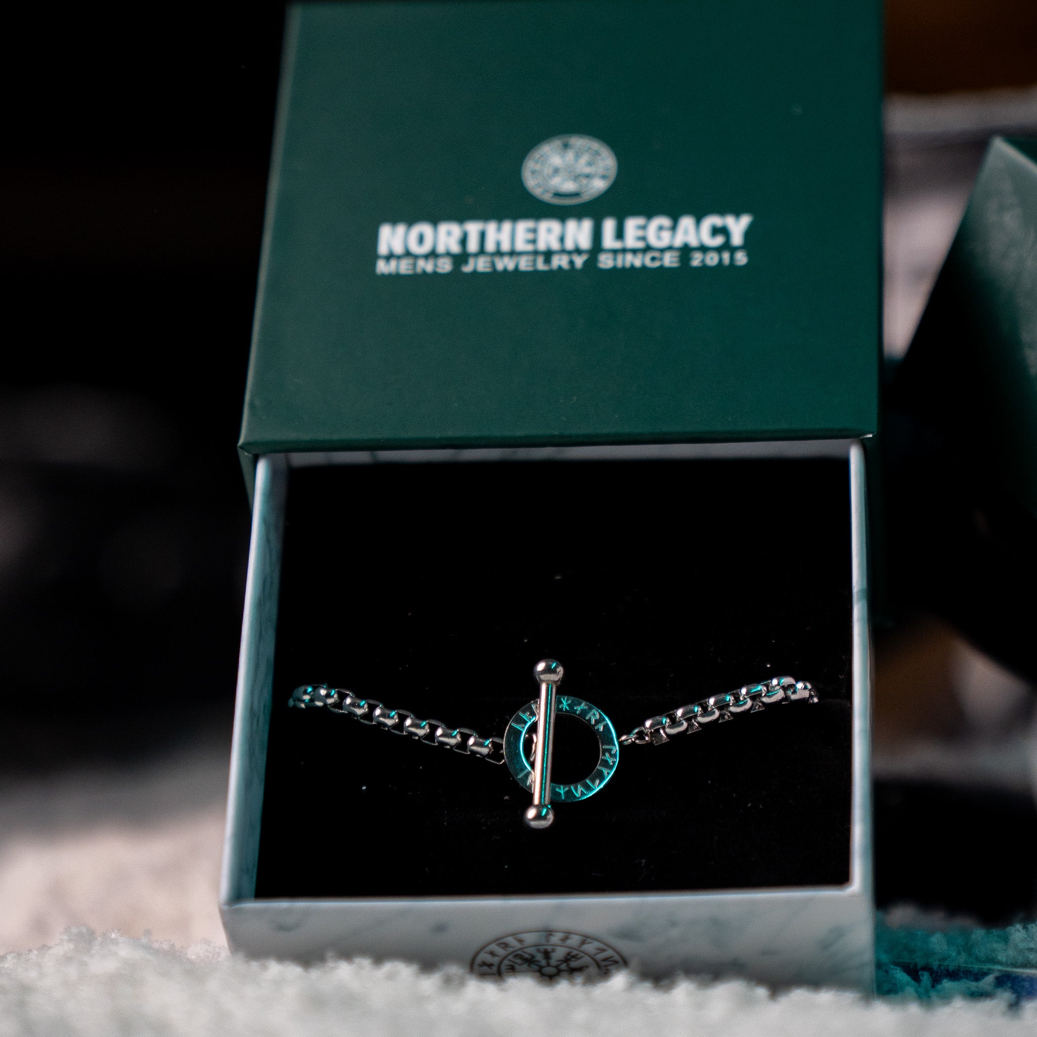 Ragnar armbånd - Sølvtonet