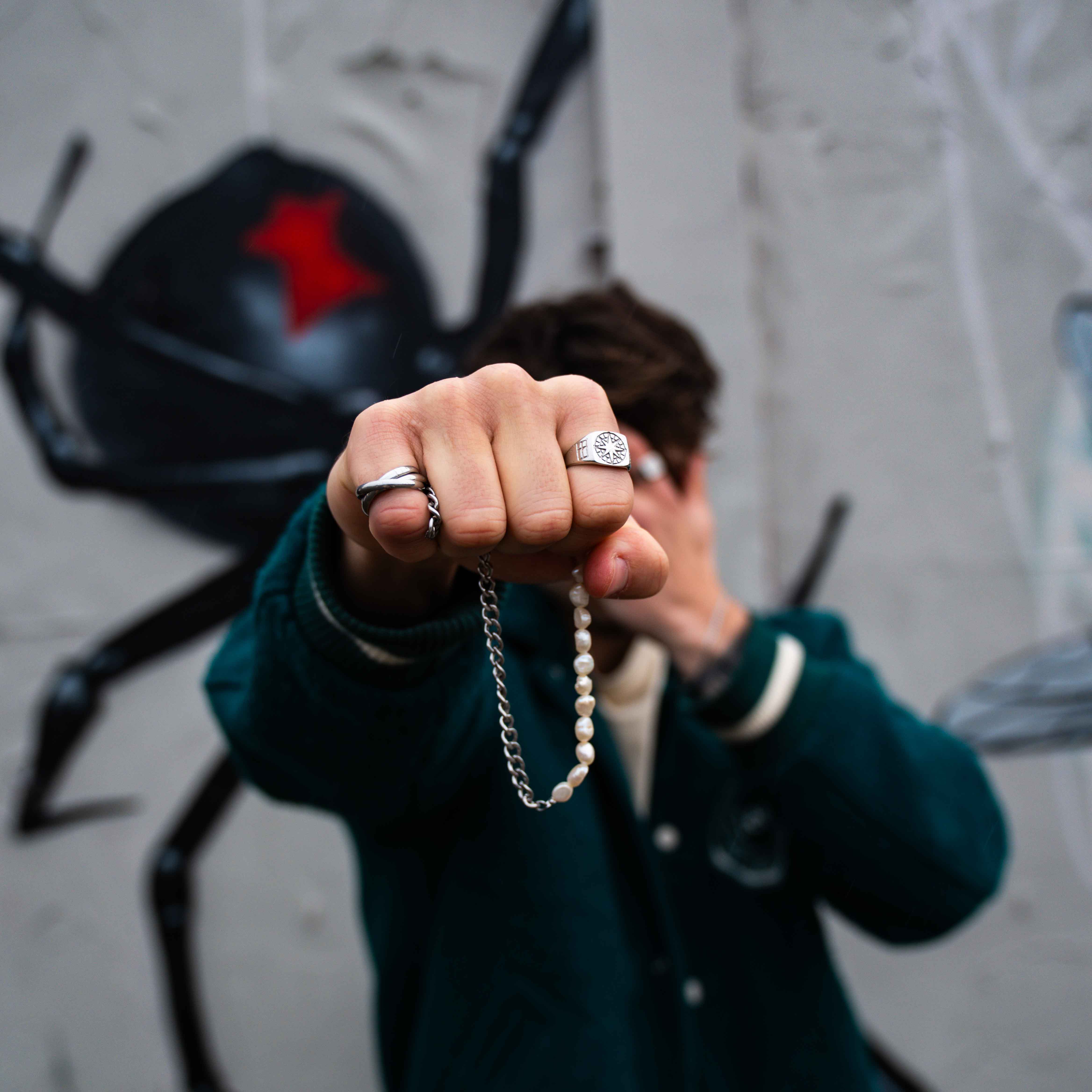 Compass Signature - Sølvtonet ring