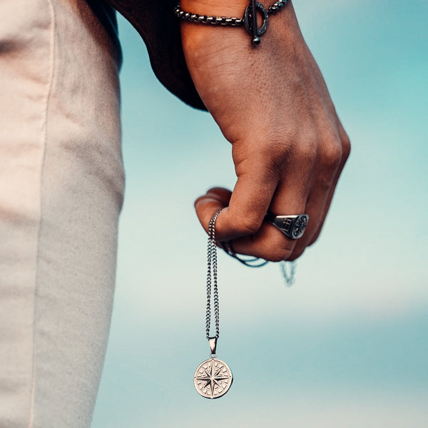 COMPASS PENDANT 2.0 (SØLV)