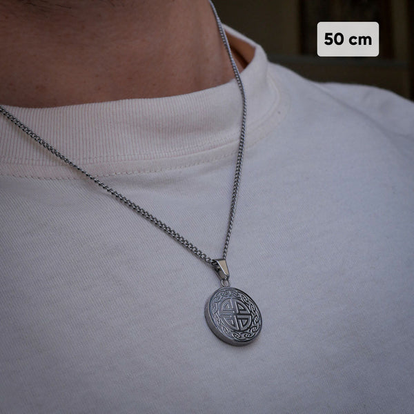 KNOT HALSKÆDE (SØLV)