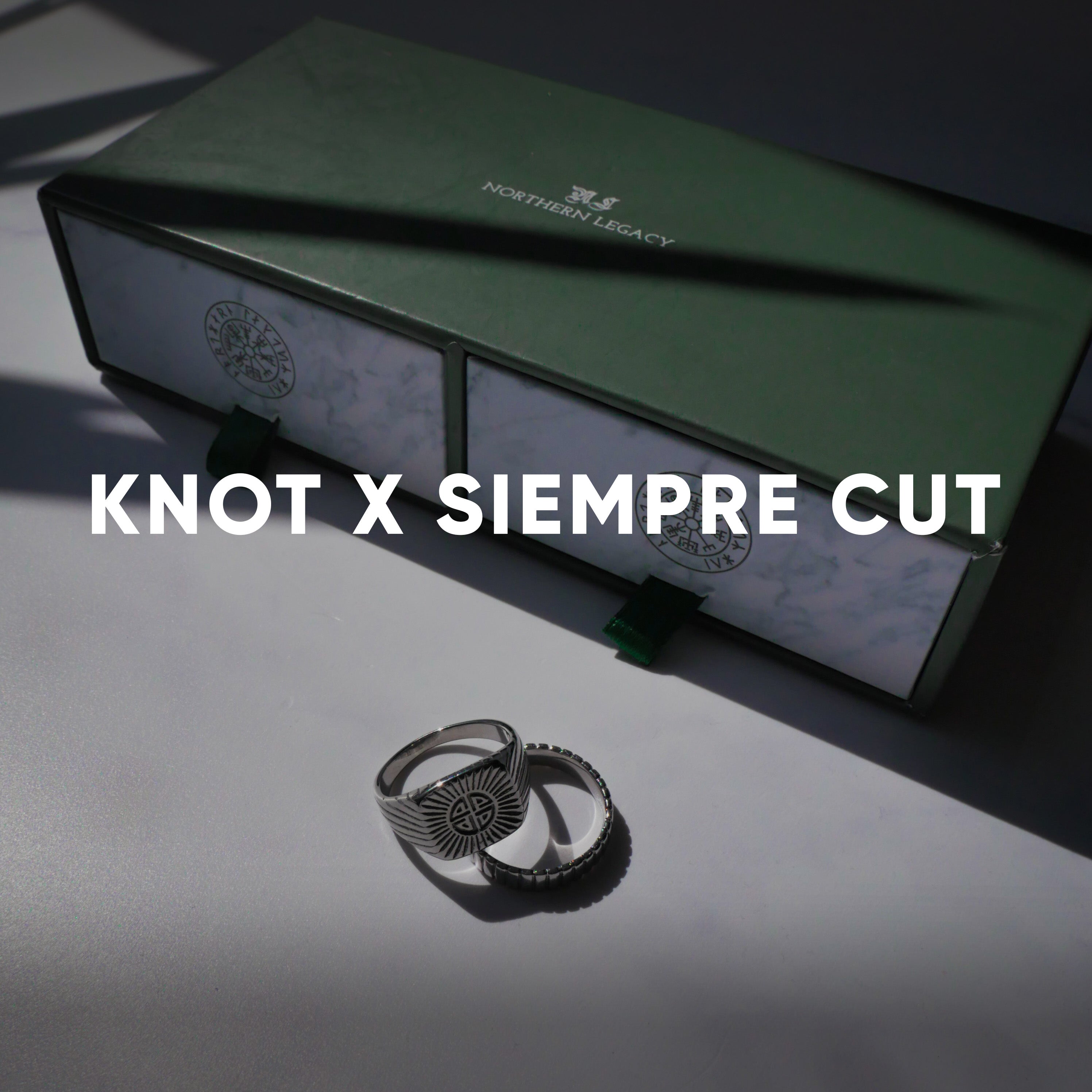 Knot + Cut Bundle - Sølvtonet