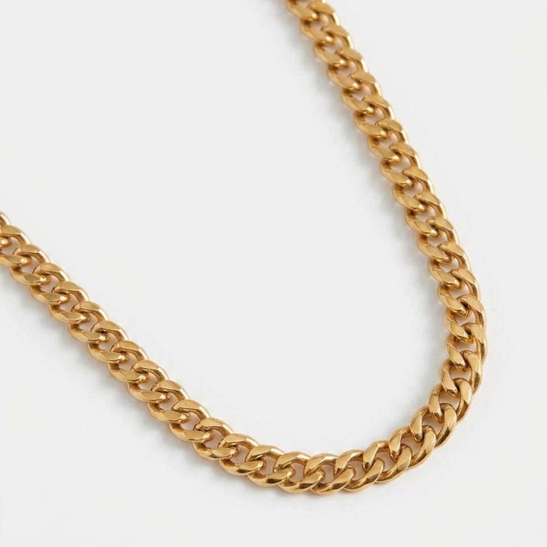 SEQUENCE HALSKÆDE (GULD)