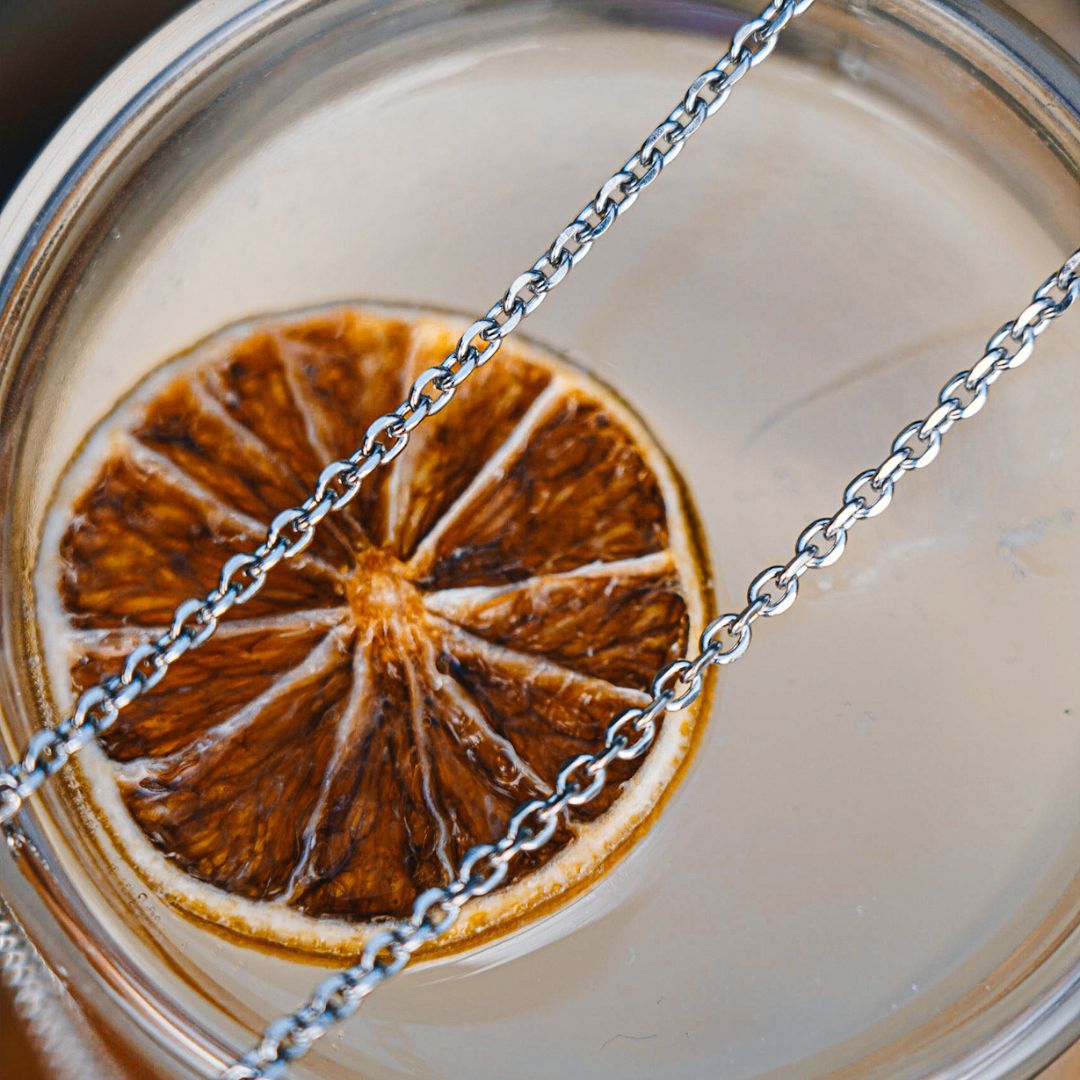 Cable halskæde - Sølvtonet