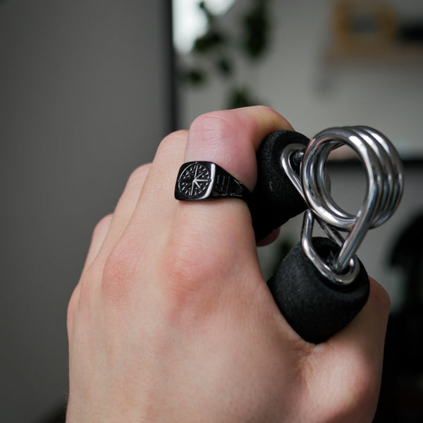 COMPASS SIGNATURE RING (SORT)