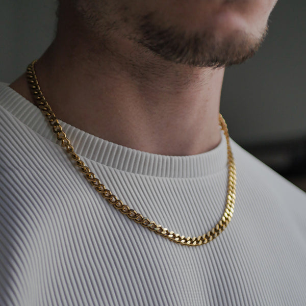 SEQUENCE HALSKÆDE (GULD)