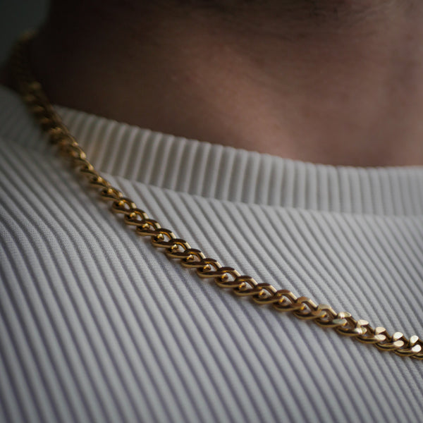 SEQUENCE HALSKÆDE (GULD)