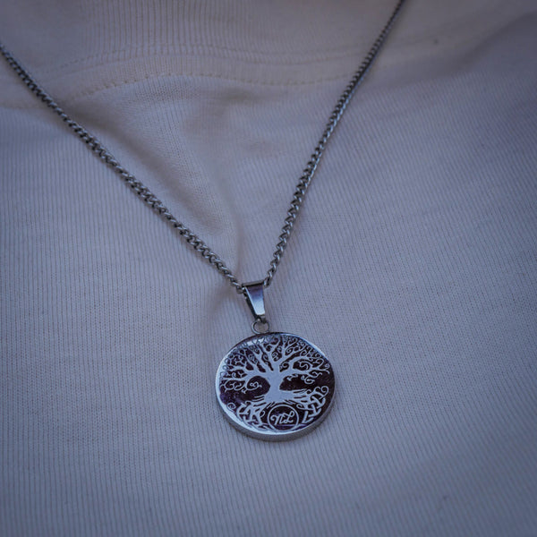 YGGDRASIL HALSKÆDE (SØLV)