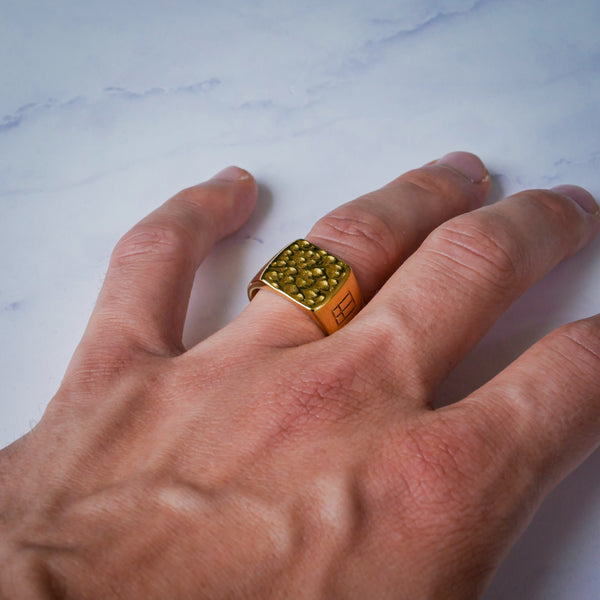 THOR SIGNATURE RING (GULD)