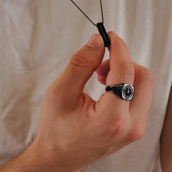 COMPASS SIGNATURE RING (SORT)