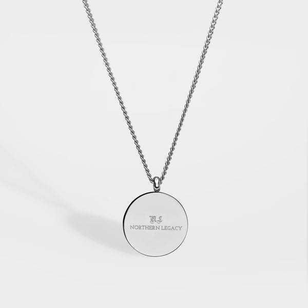 BLACK ONYX HALSKÆDE (SØLV)
