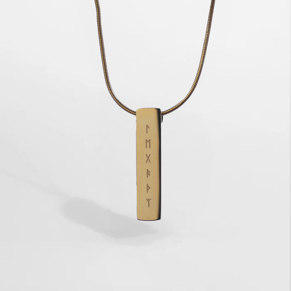 RUNESTONE HALSKÆDE (GULD)