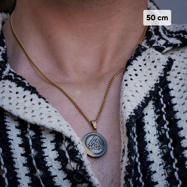 VALKNUT PENDANT (GULD)