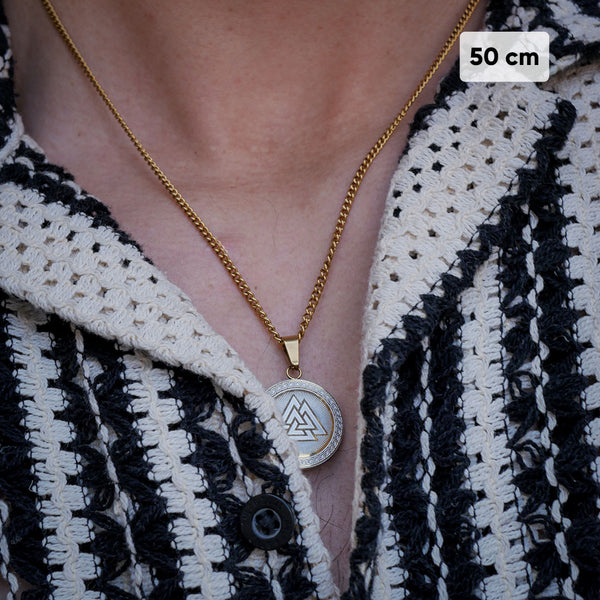 VALKNUT PENDANT (GULD)