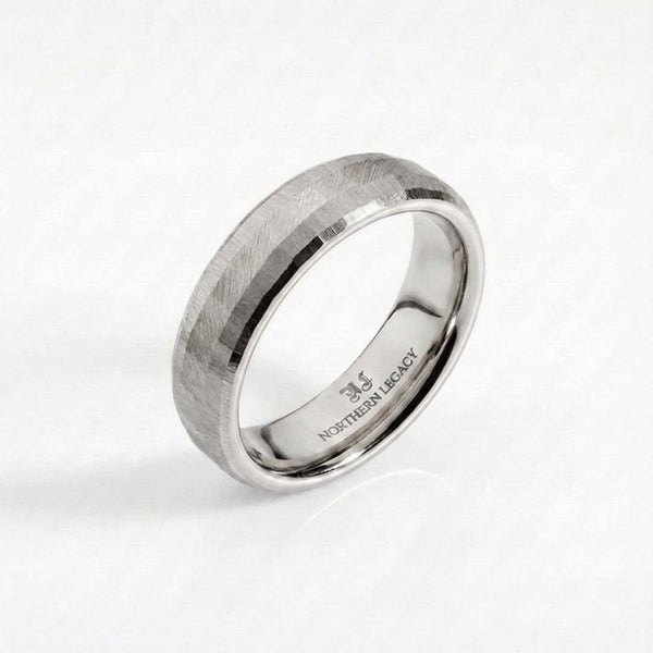 SIEMPRE CUSHION BAND RING (SØLV)