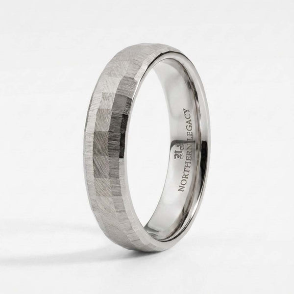 SIEMPRE CUSHION BAND RING (SØLV)