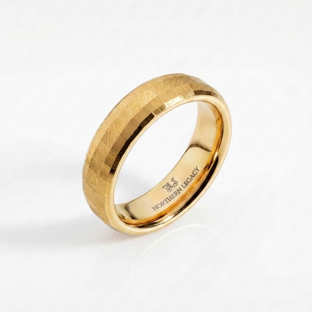SIEMPRE CUSHION BÅNDRING (GULD)