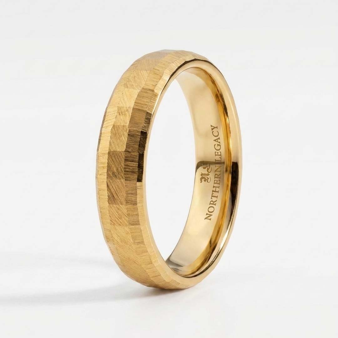 SIEMPRE CUSHION BÅNDRING (GULD)