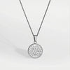 Vegvisir halskæde - Sølvtonet