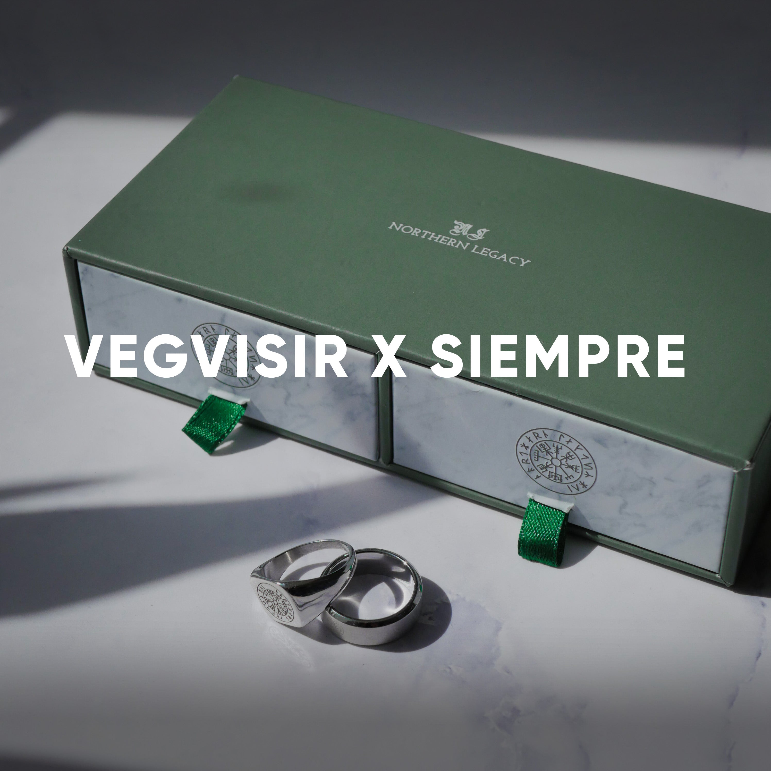 Vegvisir + Siempre Bundle - Sølvtonet