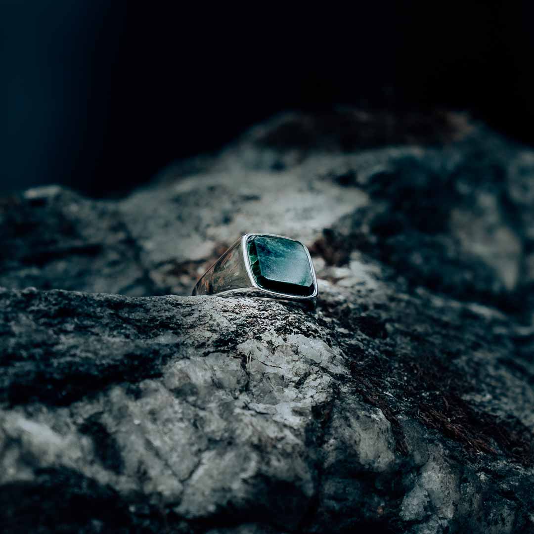 VERDE SIGNET RING (SØLV)