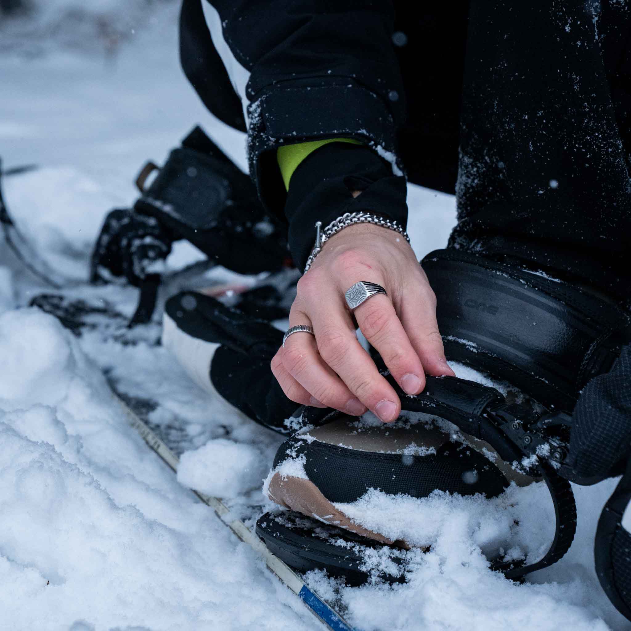 Knot Signature - Sølvtonet ring