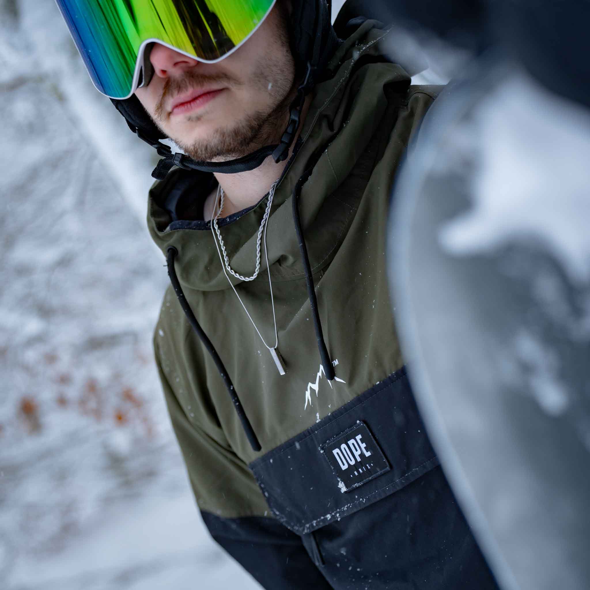 Rope halskæde - Sølvtonet