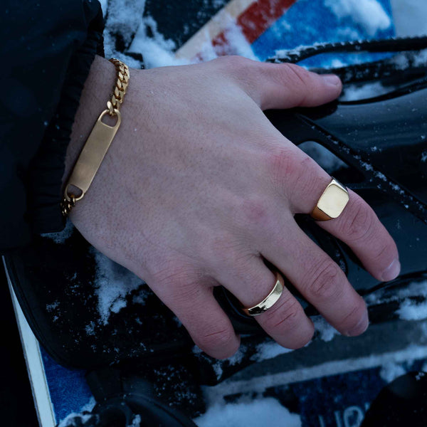 SEQUENCE TAG ARMBÅND (GULD)