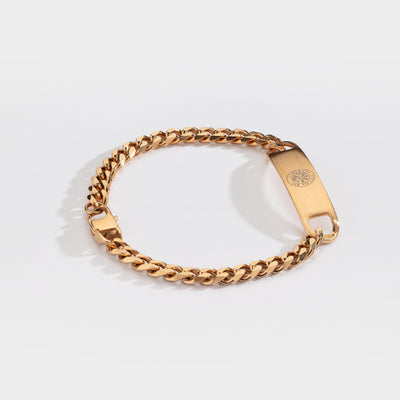 SEQUENCE TAG ARMBÅND (GULD)