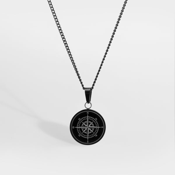 COMPASS HALSKÆDE (SORT)