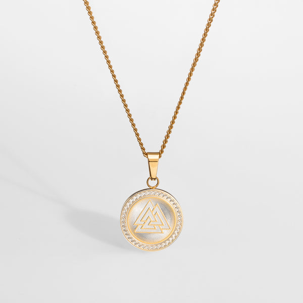 VALKNUT PENDANT (GULD)