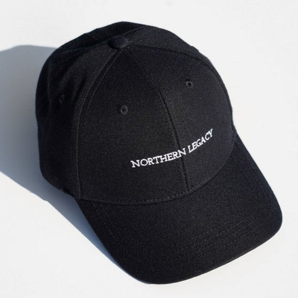 Signature Dad cap - Sort/hvid