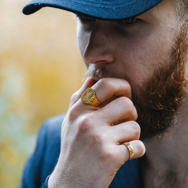 GUNGNIR SIGNET RING (GULD)