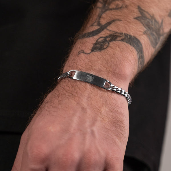 SEQUENCE TAG ARMBÅND (SØLV)