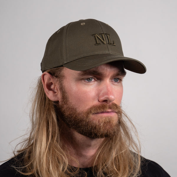 NL Dad cap - Støvet Grøn