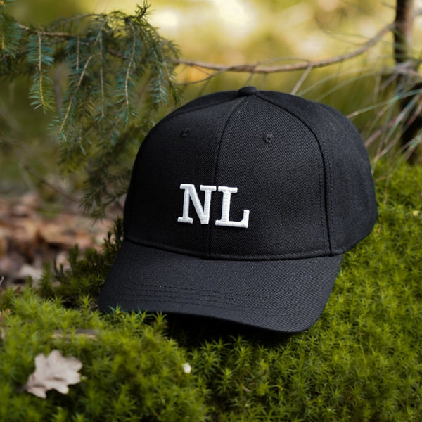 NL Dad cap - Sort/hvid