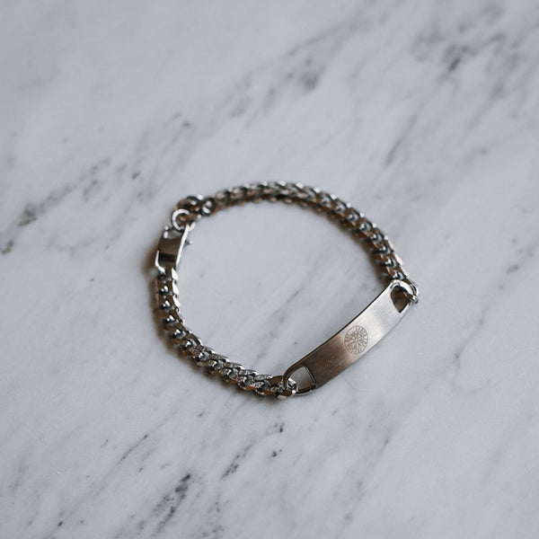 SEQUENCE TAG ARMBÅND (SØLV)