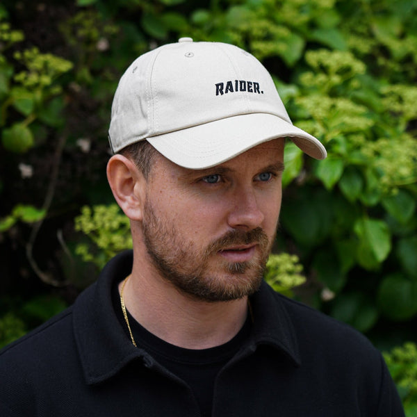 Raider Dad cap - Sandfarvet/sort