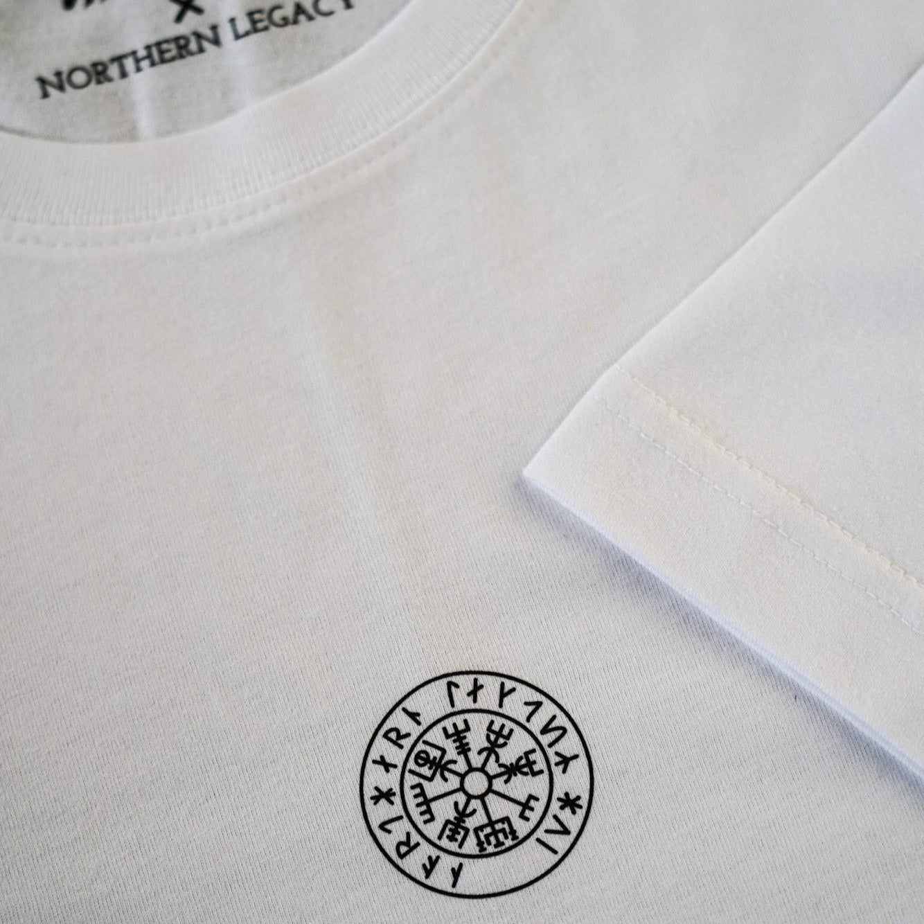 Vegvisir T-shirt - Hvid