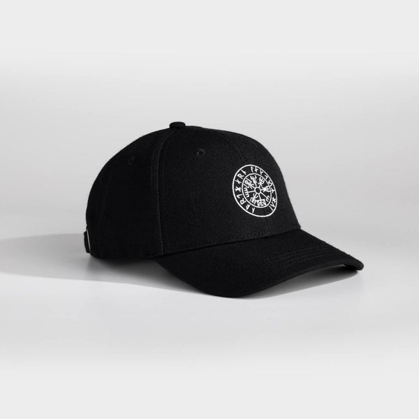 Vegvisir Dad cap - Sort/hvid