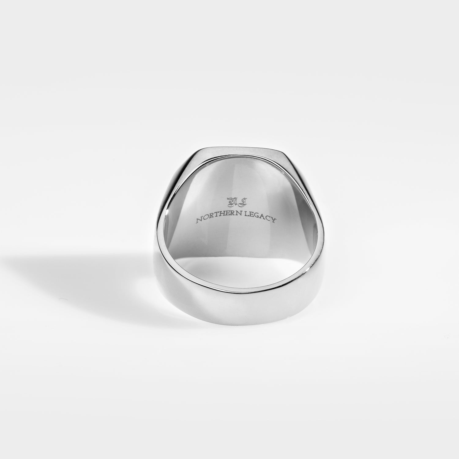 Compass Oversize Signature - Sølvtonet ring