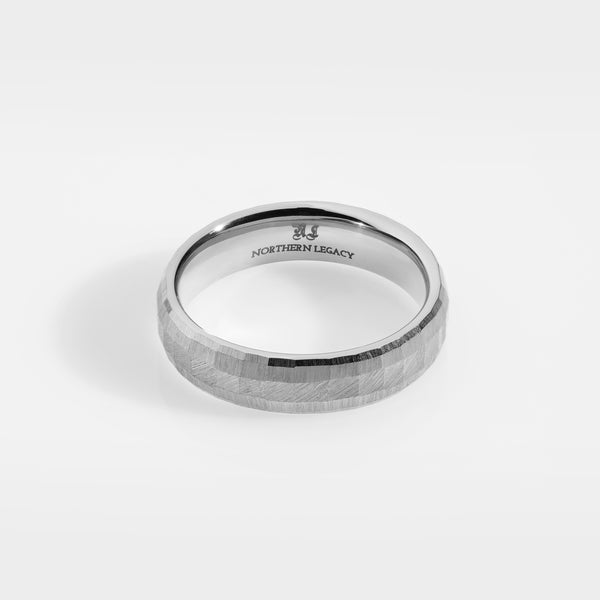 SIEMPRE CUSHION BAND RING (SØLV)