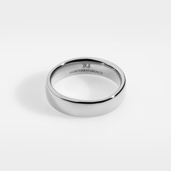 SIEMPRE BAND RING (SØLV)