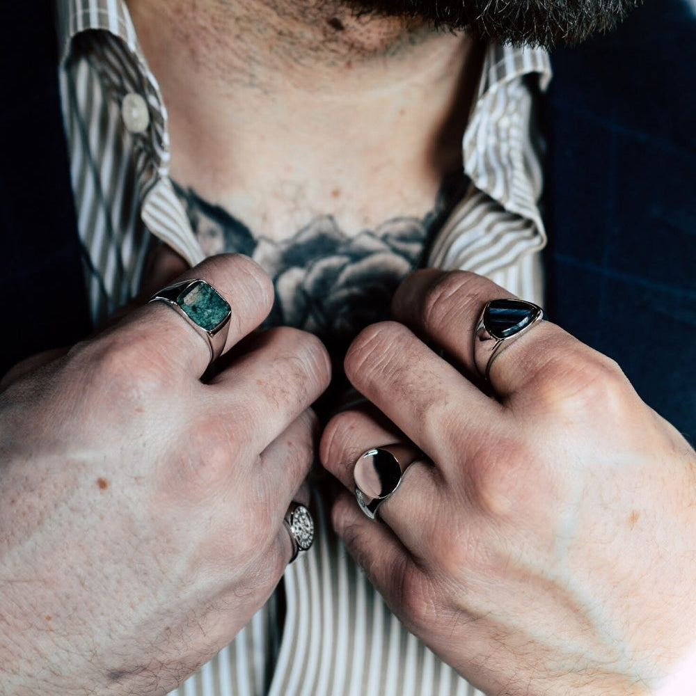 VERDE SIGNET RING (SØLV)